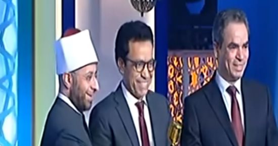 الهيئة الوطنية للإعلام تكرم  سامح حسين وياسين التهامي في حفل ماسبيرو