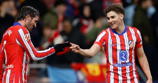 مايوركا ضد أتلتيكو مدريد.. ألفاريز يقود هجوم الروخى بلانكوس فى الليجا