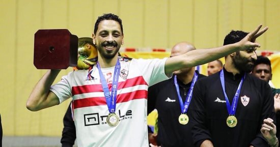 الأهلي يشكو لاعب الزمالك فى اتحاد الطائرة