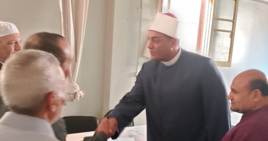 جولة مرور مفاجئة لوكيل أوقاف الدقهلية لإدارة محلة دمنة