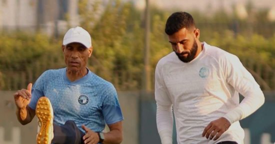 أحمد الشناوى يتماثل للشفاء ويشارك فى تدريبات بيراميدز بمعسكر تركيا
