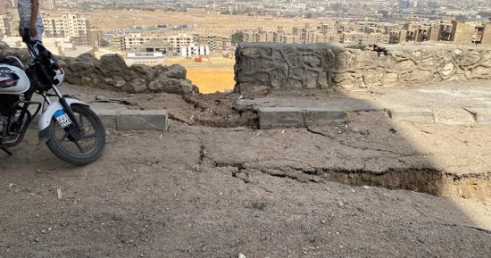 محافظة القاهرة: إخلاء بلوكات شمال الحرفيين بسبب هبوط أرضى