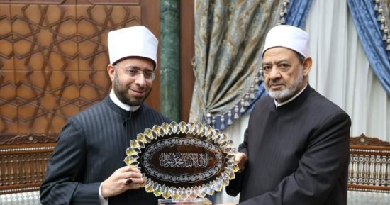 وزير الأوقاف يهنئ الإمام الأكبر بمناسبة مرور 15 عاما على توليه مشيخة الأزهر