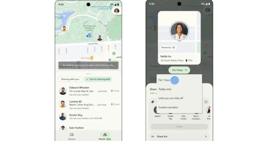 تحديث جديد لتطبيق Find My Device من جوجل يمكنك من رؤية مواقع جهات اتصالك