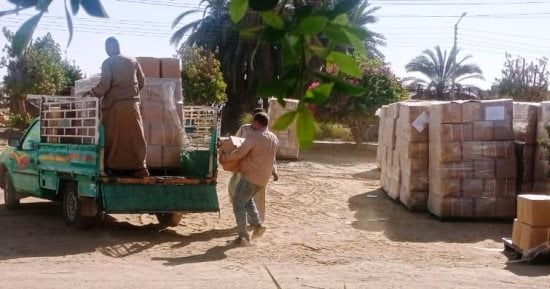 توزيع 112 ألف وجبة إفطار وسحور للأسر الأكثر احتياجا بأسوان
