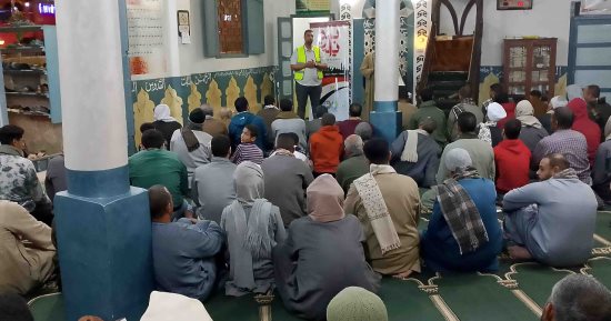 "مياه سوهاج": حملات لرواد المساجد للحث على ترشيد الاستهلاك