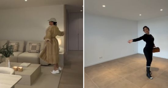 جورجينا تستعرض بيتها الجديد قبل وبعد الديكور.. تحول مذهل للمكان