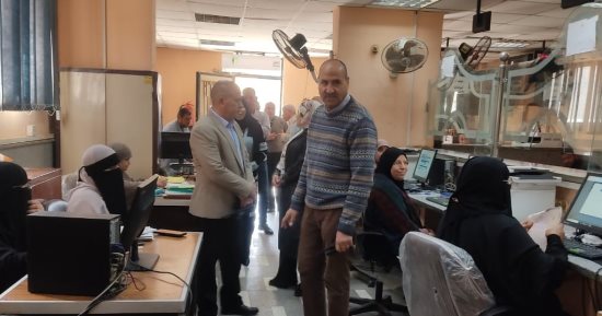جولة على المركز التكنولوجي بإهناسيا لمتابعة سير العمل في منظومة التصالح    