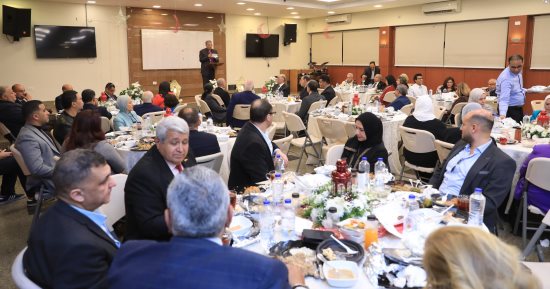 رئيس الطائفة الإنجيلية ومحافظ القاهرة يشهدان إفطار الكنيسة الإنجيلية.. صور