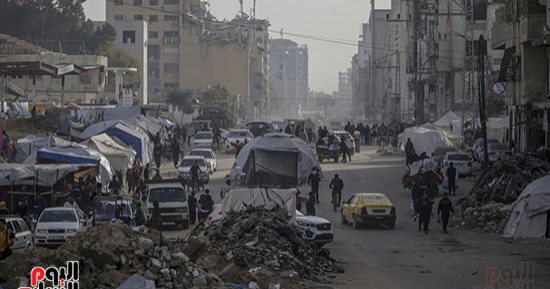 معاناة النازحين في غزة عرض مستمر 
