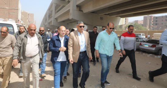 محافظ الجيزة يشدد على رئيس مركز أوسيم تكثيف حملات النظافة يوميا