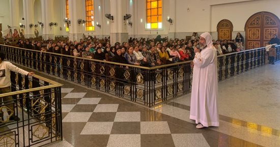 الكنيسة تنظم احتفالات بعيد الأم فى دير الأنبا بيشوى بوادى النطرون