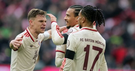 بايرن ميونخ يهزم سانت باولى 3-2 ويواصل صدارة الدورى الألمانى.. فيديو