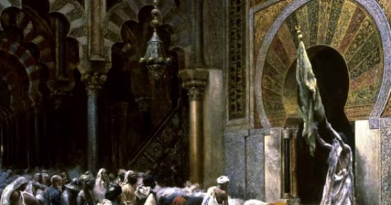 لوحات المستشرقين عن الصلاة بمناسبة عيد الفطر.. الفرنسى جان ليون جيروم رسم طقوس العبادة وأحوال المصلين.. الروسى فاسيلي فيريشاجين اشتهر بتصوير أشكال المساجد.. النمساوى لودفيج دويتش ترتكز أعماله على علماء القرآن