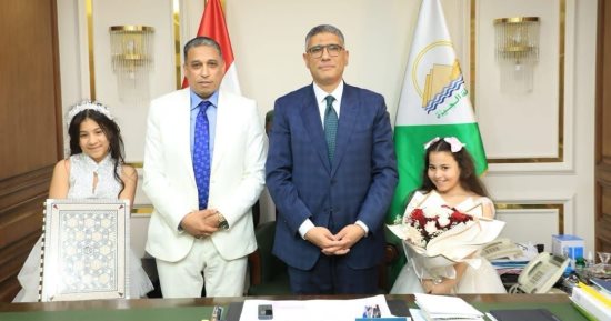 وكيل وزارة التعليم يهنئى عادل النجار بعيد الفطر والعيد القومى لمحافظة الجيزة