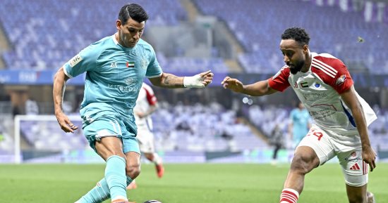 الجزيرة يودّع كأس رئيس الإمارات بالخسارة أمام الشارقة 3-1 في الوقت الإضافي بمشاركة النني