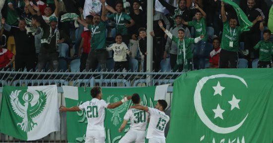 المصرى يتقدم على سيمبا التنزانى بهدف دغموم فى الشوط الأول.. فيديو