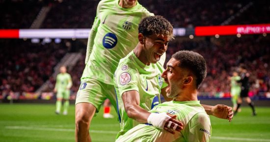 كلاسيكو ناري جديد.. برشلونة يضرب موعدا مع ريال مدريد فى نهائى كأس الملك