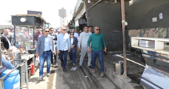 محافظة القاهرة تنقل الباعة الجائلين بمحيط موقف السلام الجديد