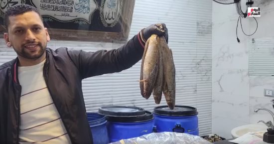 شاهد طريقة تنظيف الفسيخ والرنجة فى دقيقة واحدة