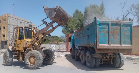 رئيس مدينة العريش: حملات نظافة بالشوارع واستكمال مشروعات خدمية
