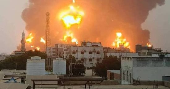 7 قتلى و35 مصابا فى هجمات الحوثيين على ميناء المخا باليمن 