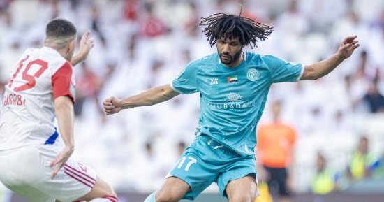 النني يقود الجزيرة ضد الوصل فى صراع المربع الذهبي بالدوري الإماراتي