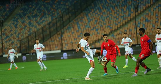 15 دقيقة.. الزمالك يتعادل سلبيًا مع مودرن سبورت 