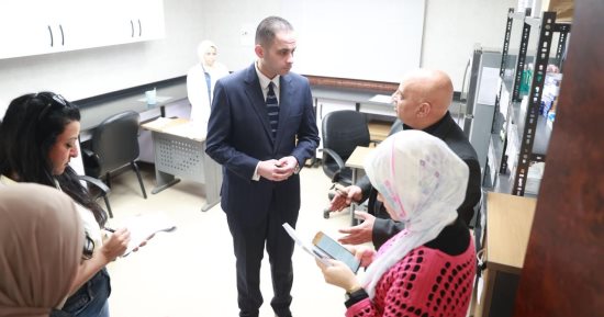 جولة مفاجئة لنائب وزير الصحة للمركز التخصصى لطب الأسنان والمجالس الطبية