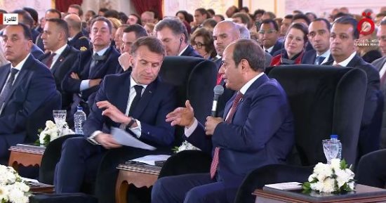 الرئيس السيسى وماكرون يبحثان التحضيرات الجارية لمؤتمر "حل الدولتين" بنيويورك