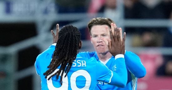 4 مباريات حاسمة فى مشوار نابولي للتتويج بلقب الدوري الإيطالي