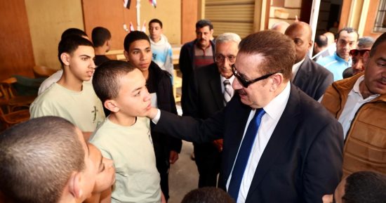 محافظ المنوفية يزور مؤسسة الرعاية الاجتماعية للأطفال بقويسنا