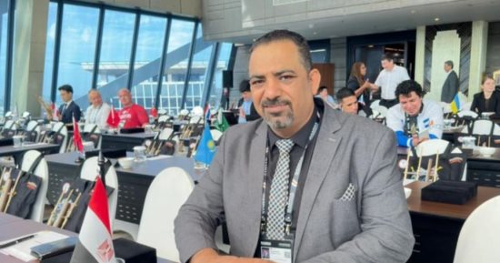 محمد إبراهيم يفوز بعضوية الاتحاد العربي للمواي تاي