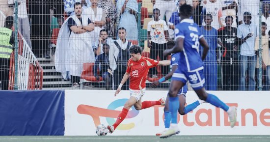 الأهلي يصل القاهرة بعد التأهل لنصف نهائى أفريقيا على حساب الهلال السودانى