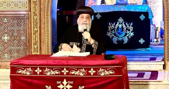 البابا تواضروس الثانى يعلن توقف العظة الأسبوعية خلال فترة الخمسين المقدسة