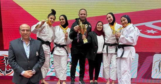 منتخب الجودو آنسات يحقق ذهبية البطولة العربية بالأردن