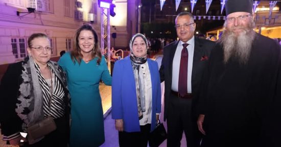 محافظ جنوب سيناء يشارك في الاحتفال بالعيد الوطني اليونانى