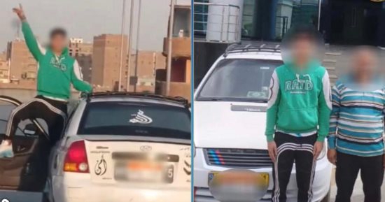 ضبط سيارة بموكب زفاف تعرض حياة المواطنين للخطر.. فيديو