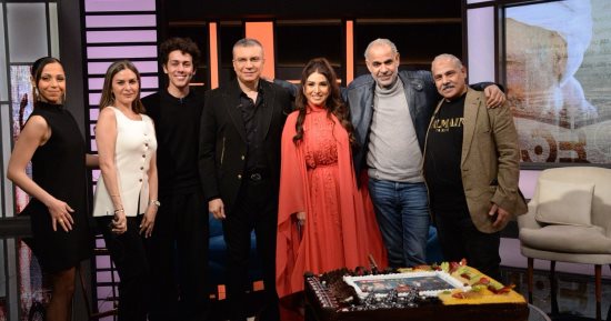 عمرو الليثي يستضيف الفنانة روجينا وأسرة مسلسل "حسبة عمري" الأحد والاثنين