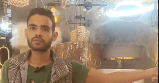 أرخص نجف فى مصر.. سوق الموسكى هتلاقى فيه أشكال وألوان والأسعار على أد الإيد.. فيديو