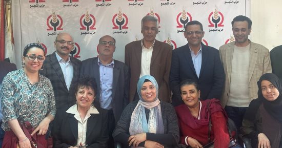 خالد البلشى في زيارته لجريدة الأهالى: نحرص على زيادة سنوية للبدل