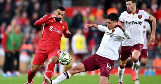 تشكيل ليفربول المتوقع ضد وست هام فى الدوري الإنجليزي.. موقف محمد صلاح