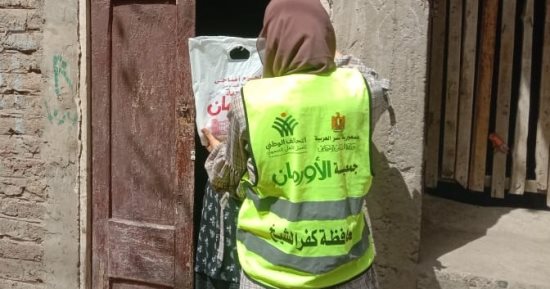 توزيع 4 آلاف كيلو لحوم بقرى ونجوع مراكز محافظة كفر الشيخ