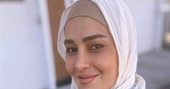 حلا شيحة بالحجاب من جديد وتعلق: دايما الحمد لله