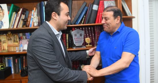 محمد السيد الشاذلى فى جولة بـ"فيتو" ضمن استعدادته لانتخابات الصحفيين