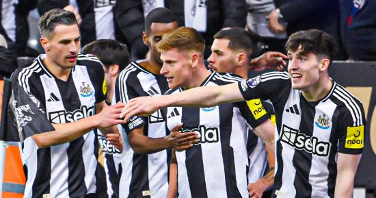 نيوكاسل يونايتد يدك كريستال بالاس 4-0 فى شوط ناري بالدوري الإنجليزي