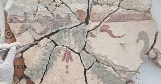 علماء الآثار يكتشفون 4000 قطعة جدارية تعود إلى القرن الثاني في إسبانيا