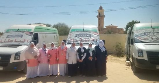 اختتام الفاعليات الطبية المجانية لمبادرة "جايين لأهالينا" بالبحيرة