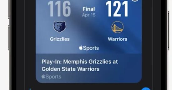 تطبيق Apple Sports يتيح للمستخدمين إنشاء بطاقات الألعاب ومشاركتها