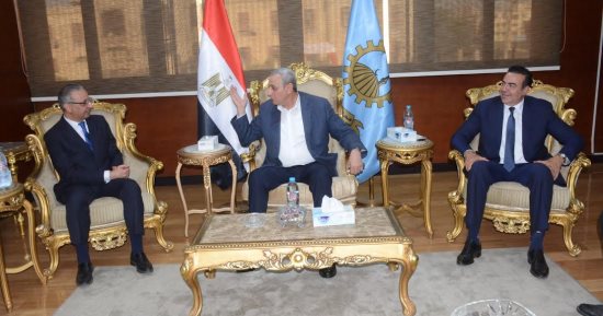 محافظ الغربية يستقبل نائب رئيس هيئة السلع التموينية